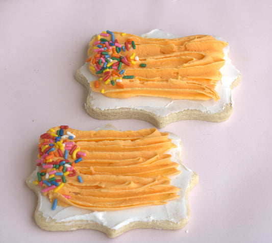 Vanilia Orange Buttercream Cookies