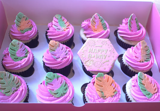 Vanilla Birthday Cupcakes