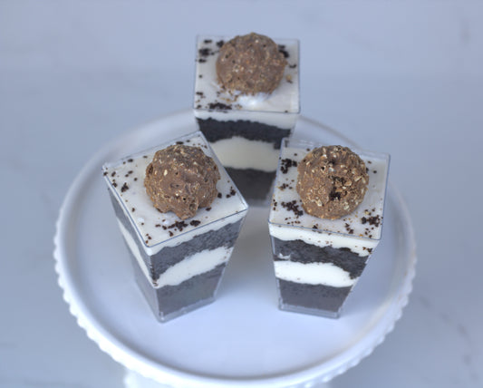 Triple Chocolate Dessert Shooters